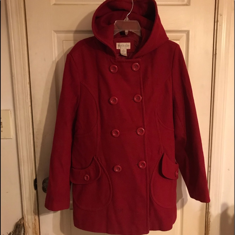 Charles Klein Woman’s Hooded Coat